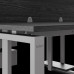 Стол офисный Kobor O1/2-80/120 aluminum/wood Стол офисный Kobor O1/2-80/120 aluminum/wood