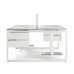 Стол офисный Kobor O1/2-80/160 white/chicago Стол офисный Kobor O1/2-80/160 white/chicago