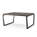 Стол офисный Kobor TB/2-80/140 black/charlston