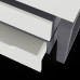 Стол офисный Kobor TB/2-180/160 graphite/premium