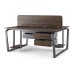 Стол офисный Kobor TB/2-120/120 graphite/charlston Стол офисный Kobor TB/2-120/120 graphite/charlston