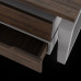 Стол офисный Kobor TB/2-180/160 aluminum/charlston Стол офисный Kobor TB/2-180/160 aluminum/charlston