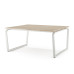 Стол офисный Kobor TB/2-120/160 white/natural