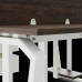 Стол офисный Kobor TB/2-100/160 white/charlston