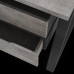 Стол офисный Kobor TR/2-80/160 black/chicago
