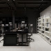 Стол офисный Kobor TR/2-140/140 black/wood