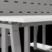 Стол офисный Kobor TR/2-160/160 aluminum/premium