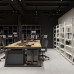 Стол офисный Kobor TR/2-100/160 aluminum/natural Стол офисный Kobor TR/2-100/160 aluminum/natural