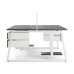 Стол офисный Kobor TR/2-80/160 white/wood
