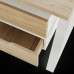 Стол офисный Kobor TR/2-100/160 white/natural Стол офисный Kobor TR/2-100/160 white/natural