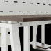 Стол офисный Kobor TR/2-120/140 white/charlston