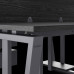 Стол офисный Kobor OTR/2-80/120 graphite/wood