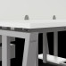Стол офисный Kobor OTR/2-180/140 aluminum/premium Стол офисный Kobor OTR/2-180/140 aluminum/premium