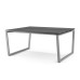 Стол офисный Kobor OTR/2-140/140 aluminum/wood Стол офисный Kobor OTR/2-140/140 aluminum/wood