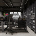 Стол офисный Kobor OTR/2-120/160 aluminum/wood