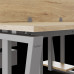 Стол офисный Kobor OTR/2-180/120 aluminum/natural Стол офисный Kobor OTR/2-180/120 aluminum/natural