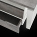Стол офисный Kobor OTR/2-180/160 white/chicago