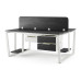 Стол офисный Kobor OTR/2-80/160 white/wood Стол офисный Kobor OTR/2-80/160 white/wood