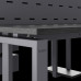 Стол офисный Kobor P/2-120/140 graphite/wood Стол офисный Kobor P/2-120/140 graphite/wood