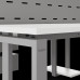 Стол офисный Kobor P/2-140/140 aluminum/premium