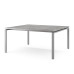 Стол офисный Kobor P/2-180/140 aluminum/chicago Стол офисный Kobor P/2-180/140 aluminum/chicago