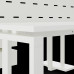 Стол офисный Kobor P/2-100/140 white/premium