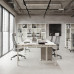 Стол офисный Kobor P/2-140/140 white/premium Стол офисный Kobor P/2-140/140 white/premium