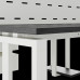 Стол офисный Kobor P/2-100/140 white/wood