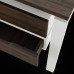 Стол офисный Kobor P/2-160/160 white/charlston