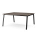 Стол офисный Kobor A/2-100/120 black/charlston