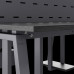 Стол офисный Kobor A/2-180/120 graphite/wood Стол офисный Kobor A/2-180/120 graphite/wood