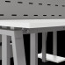Стол офисный Kobor A/2-120/140 aluminum/premium