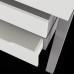 Стол офисный Kobor A/2-100/160 aluminum/premium