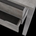 Стол офисный Kobor A/2-180/140 aluminum/chicago