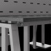 Стол офисный Kobor A/2-100/120 aluminum/wood