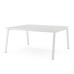 Стол офисный Kobor A/2-140/140 white/premium