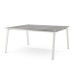 Стол офисный Kobor A/2-100/120 white/chicago