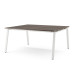 Стол офисный Kobor A/2-140/140 white/charlston Стол офисный Kobor A/2-140/140 white/charlston
