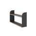 Полка Kobor S1-100/20 black/charlston
