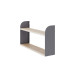 Полка Kobor S1-80/20 graphite/natural Полка Kobor S1-80/20 graphite/natural