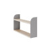 Полка Kobor S1-100/20 aluminum/natural