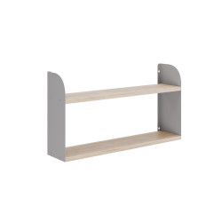 Полка Kobor S1-120/20 aluminum/natural Полка Kobor S1-120/20 aluminum/natural