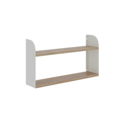 Полка Kobor S1-80/20 white/natural Полка Kobor S1-80/20 white/natural