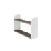 Полка Kobor S1-80/20 white/charlston