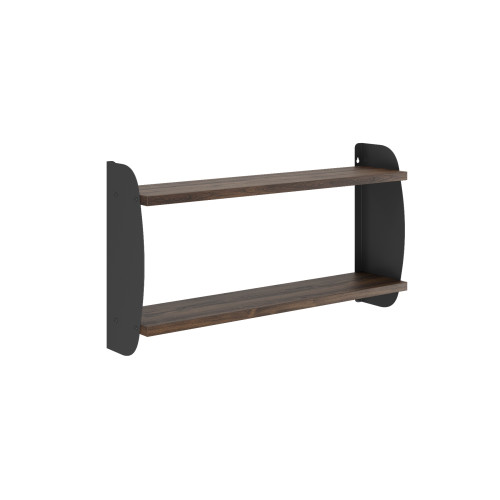 Полка Kobor S2-80/20 black/charlston