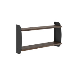 Полка Kobor S2-120/20 black/charlston Полка Kobor S2-120/20 black/charlston