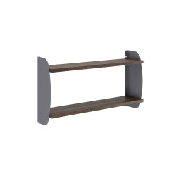 Полка Kobor S2-100/20 graphite/charlston Полка Kobor S2-100/20 graphite/charlston