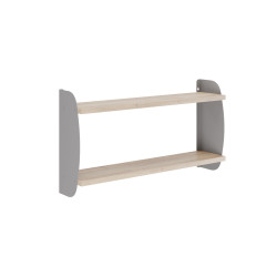 Полка Kobor S2-120/20 aluminum/natural Полка Kobor S2-120/20 aluminum/natural