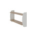 Полка Kobor S2-100/20 white/natural