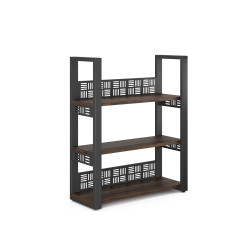 Стеллаж открытый Kobor SО3-120/36 black/charlston